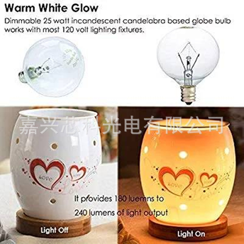 G 50 110 V120V25W E12 bulb American standard bulb aromatherapy lamp bulb string warm color dimmable