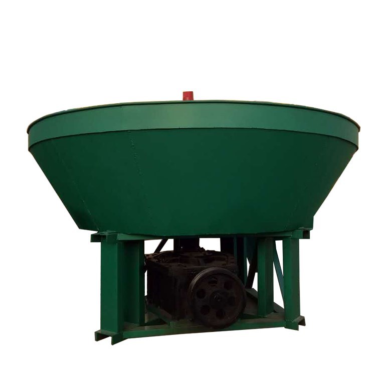 Машина для золотообработки с двойным колесом, мокрое измельчение, малое оборудование для переработки минералов