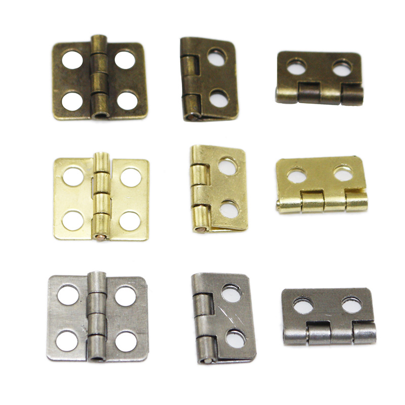 Mini hinge 13*12mm model hinge jewelry box hinge packaging box hinge small hinge iron