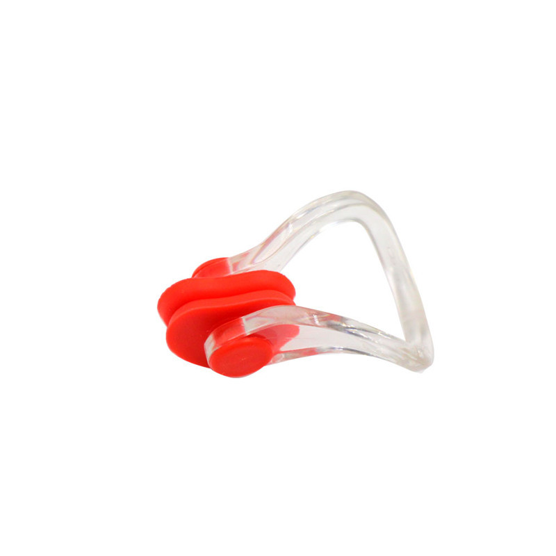 Silicone swimming nose clip earplugs children adult non-slip set training equipment supplies manufacturers wholesale swimming nose plugs