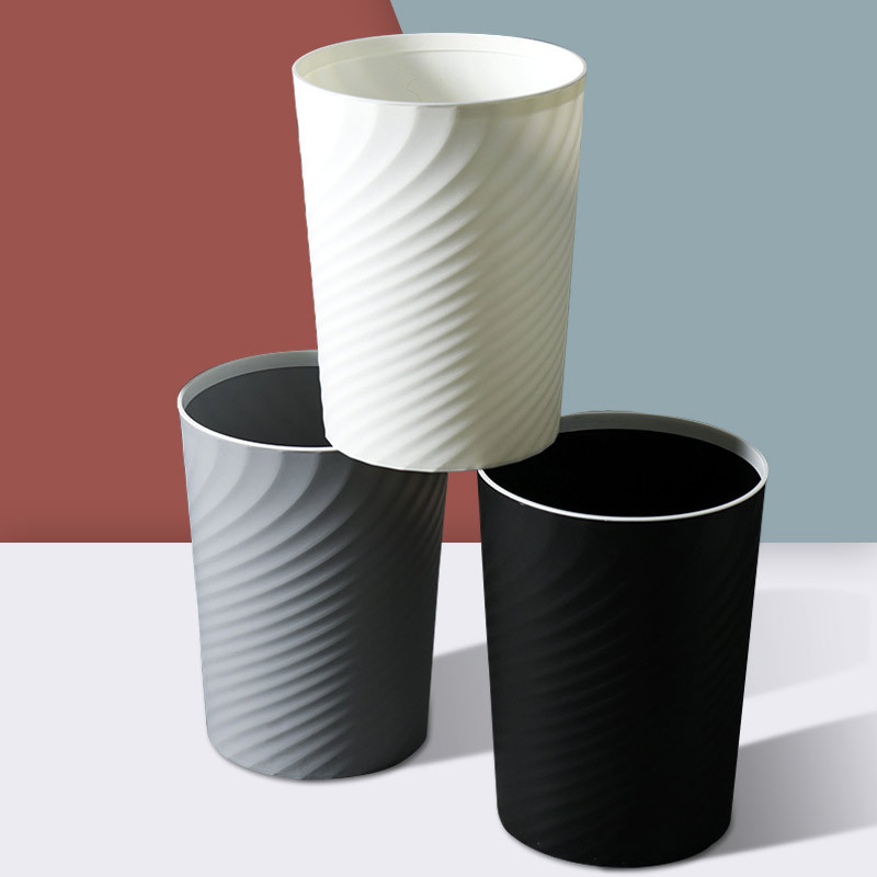 Мусорное ведро для дома, без крышки, большое, скандинавский стиль, для спальни, кухни, ванной, туалета, офиса