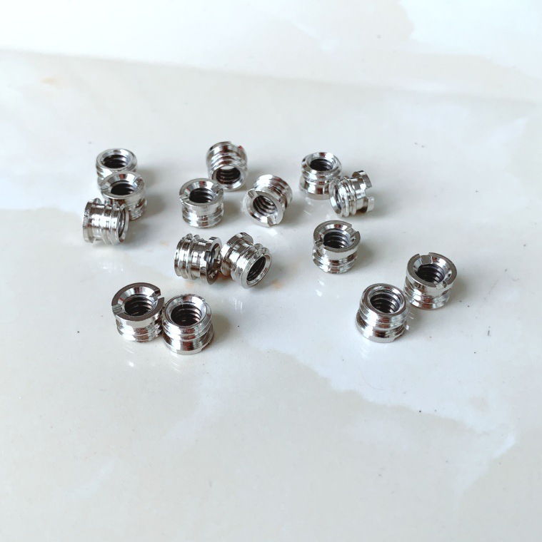 Slr Camera Tripod Head Adapter Screw 1/4 Mutual Turn 3/8 Screw Nut Interface Conversion Screw Nut