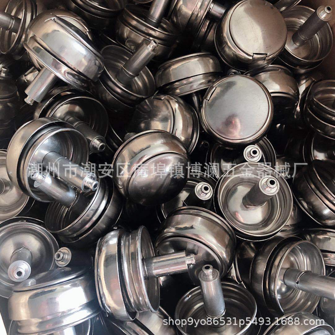 Press type alcohol bottle head stainless steel aluminum cap to prevent volatilization alcohol bottle cap Universal 8 A 6 A 4 A