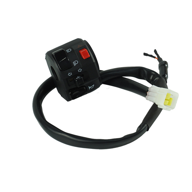 Cross-border motorcycle accessories modification applicable to Huanglong switch 300cc600cc handle seat switch assembly handle seat switch