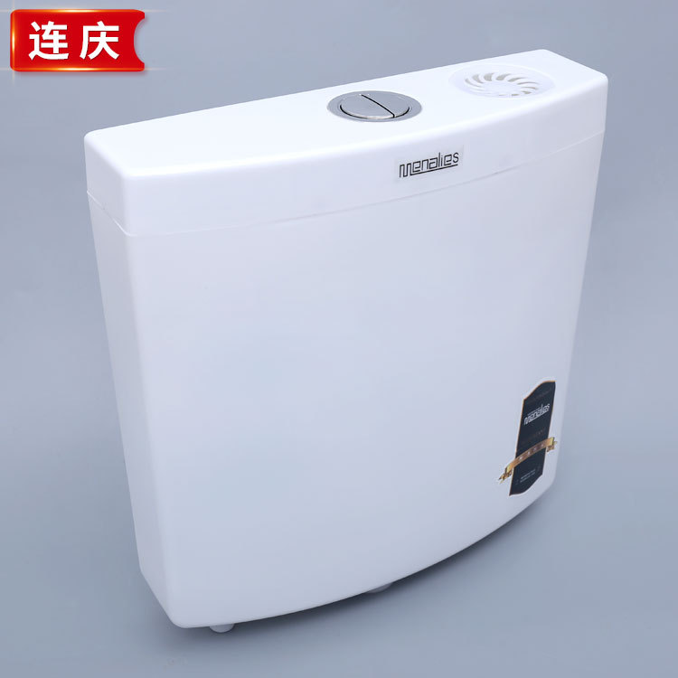 Direct selling No.4 water tank dry toilet renovation water tank toilet squatting pan double press energy-saving toilet No.4 water tank