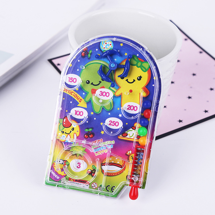 Plastic Student Intelligence Pinball Maze Mini House Pinball Cartoon Pinball Intelligence Children Toy Place