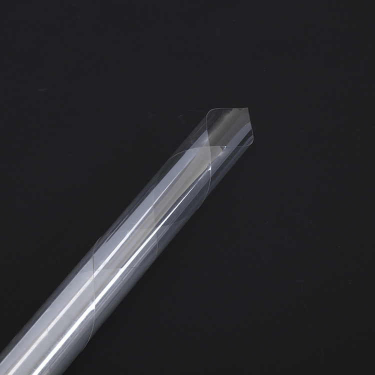 Amazon hot selling PET template environmentally friendly non-toxic laser hollow Milky White transparent tape protective film material