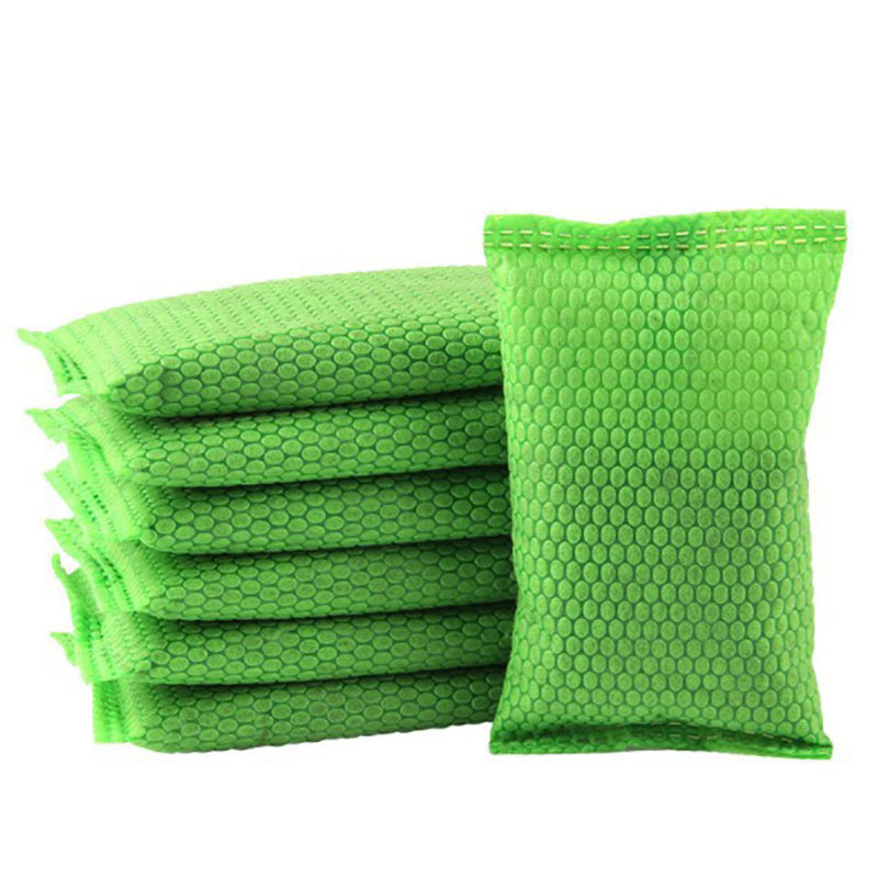 Nano mineral crystal activated carbon black and bright granular air purification in addition to formaldehyde 50g small package car activated carbon package