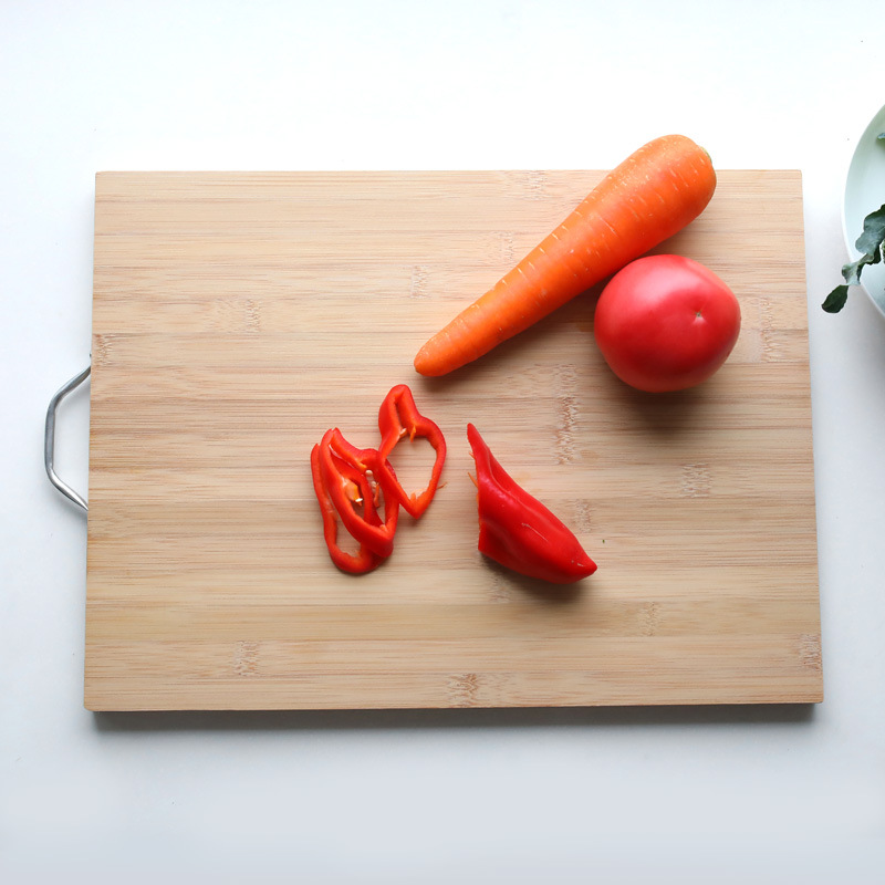 Cutting Board Bamboo Chopping Board Cutting Board Cutting Board Knife Board Rolling Board Solid Wood Cutting Board Vegetable Dun Fruit Board Thickened Cutting Board