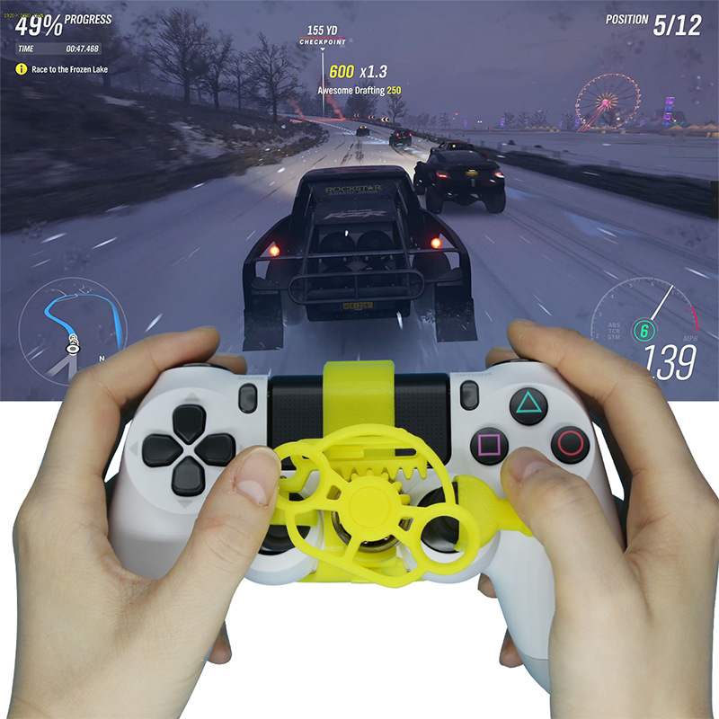 New Product Pc Computer Racing Game Controller Steering Wheel Artificial Driver Ps4 Ohka Horizon
