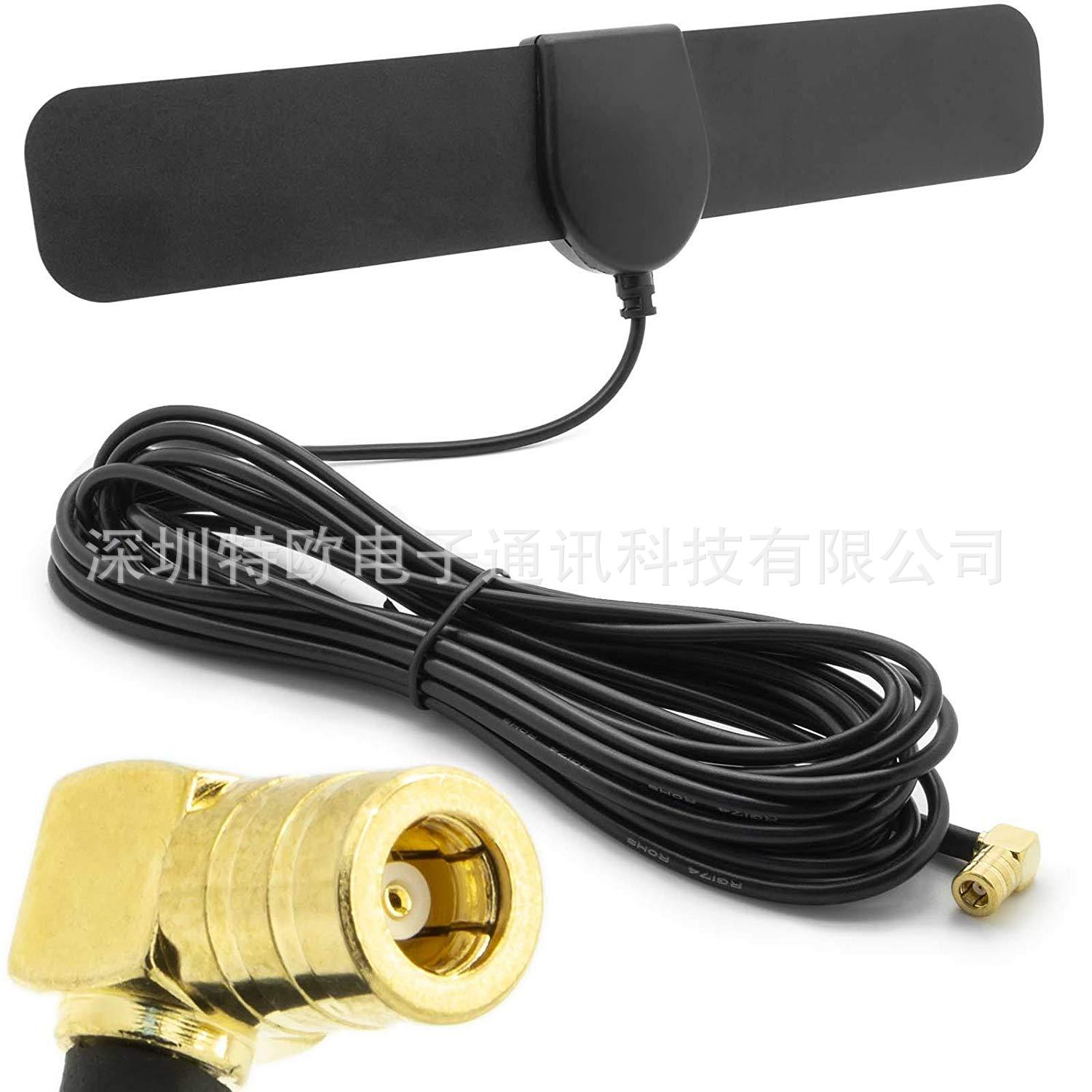 Fm/Am Car Digital Antenna Rod Dabsmb Female Wireless Radio Patch for Vehicles with High Sensitivity