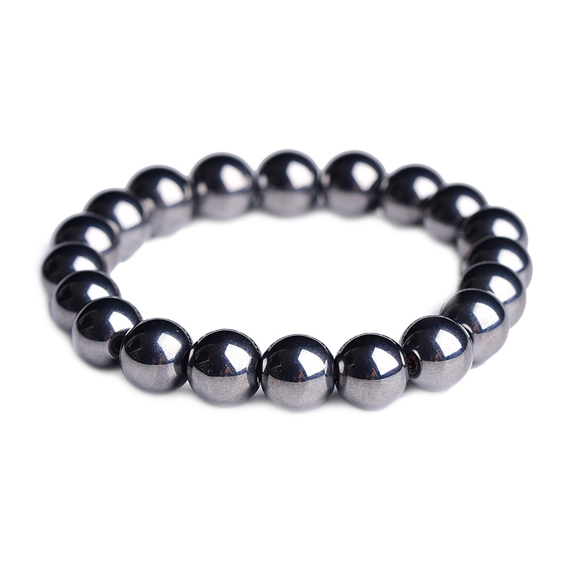 Jingyao 【Instant Ice Melting】Terahertz Bracelet Round Beads 128 Faceted Starlight Terahertz Polycrystalline Silicon Bracelet