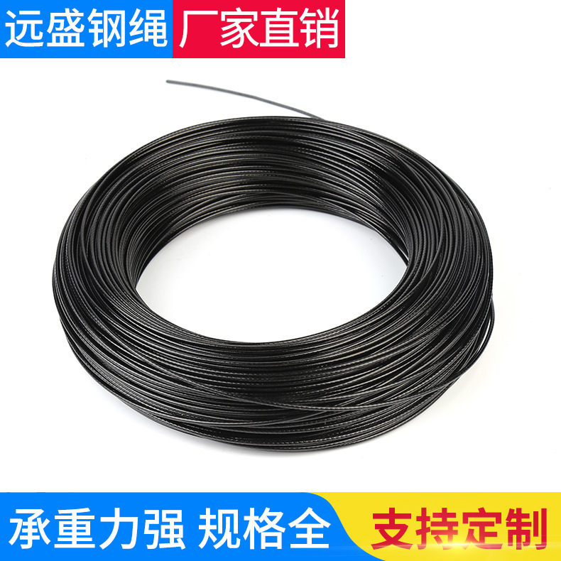 Поставка цветного рыболовного каната из нержавеющей стали, рыболовный трос 7*7, диаметр 1.5-3.5мм