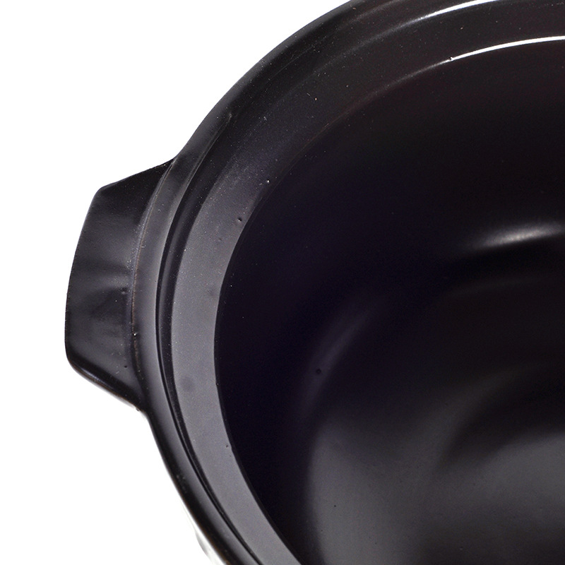 Casserole Printed Ceramic Soup Porridge Pot Kitchen Gift Bank Conference Gift Purchase Company Opening Gift