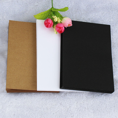 DIY Blank Postcard Hand-painted Card White Card Cowhide Card Bookmark Graffiti Card Word Card Hard Cardboard