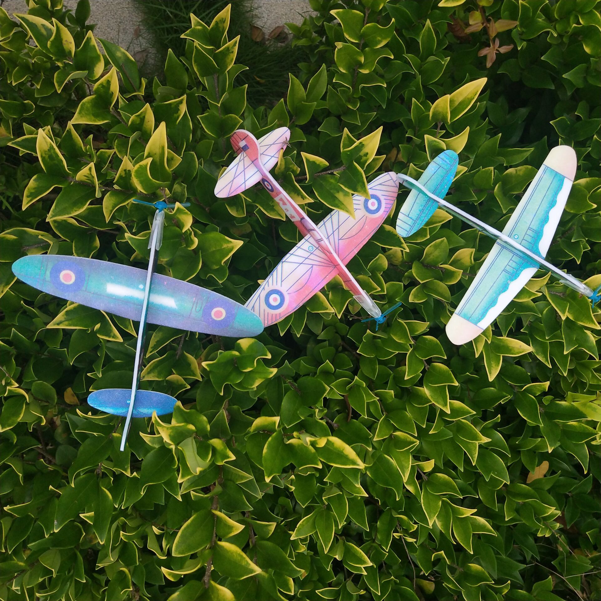 Hand Glider Foam Plane Foam Magic Swing Plane Plane Model Children's Educational Toys