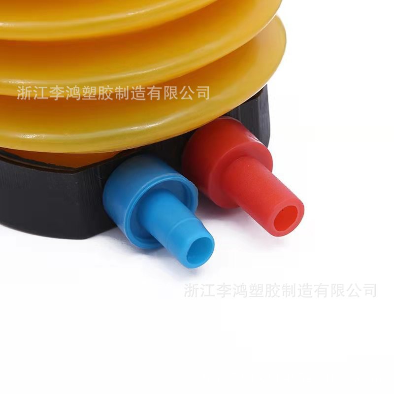 4 inch new material foot pump yoga ball pedal pump portable mini swimming ring inflatable cylinder
