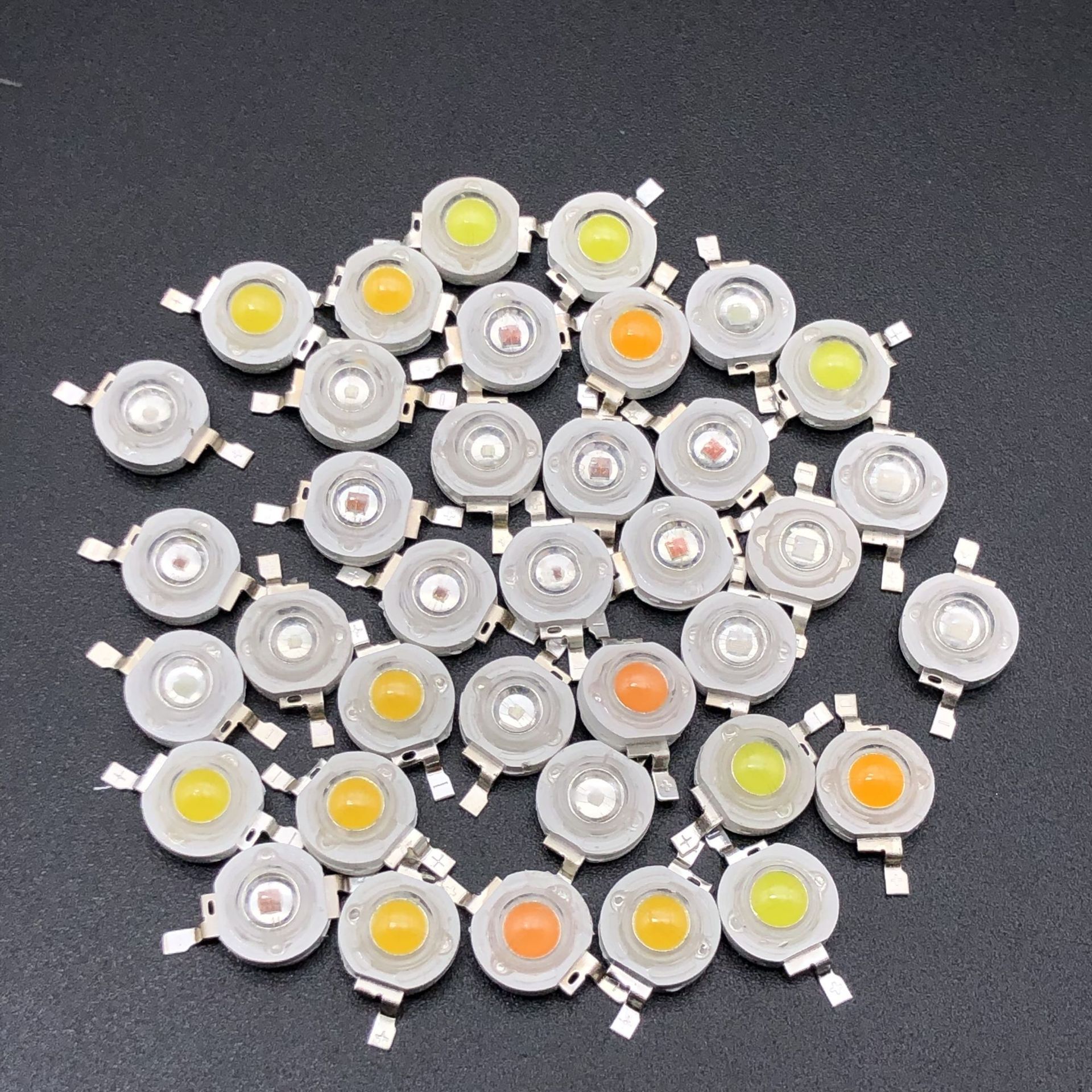 1W High-Power Led Lamp Beads Imitation Lumen Lamp Beads High-Bright Red, Green, Blue, Yellow and Purple Light 3W High-Power Lamp Beads in Stock