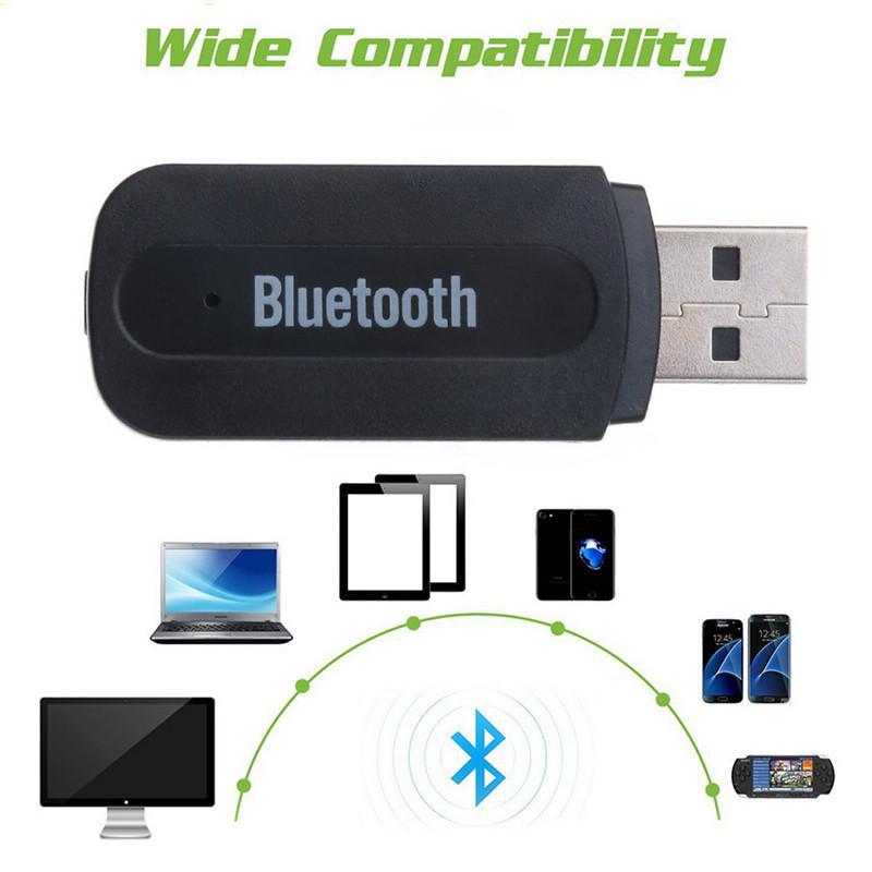 3.5mm Bluetooth receiver Aux port output car Bluetooth receiver home speaker applicable source factory