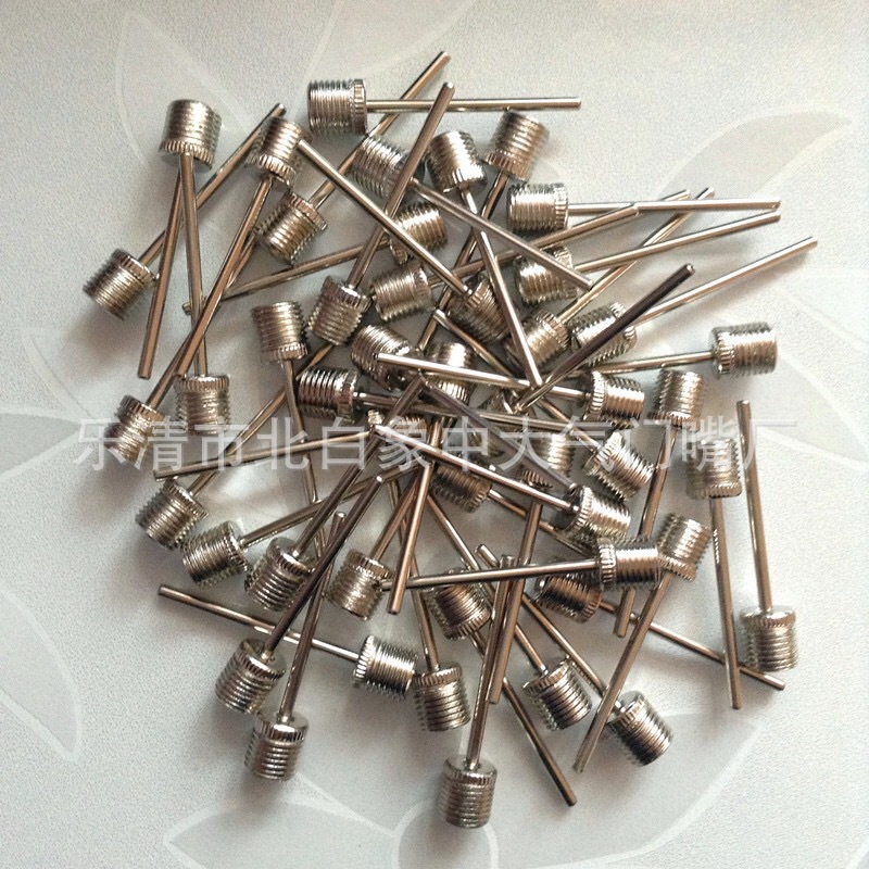 Stainless Steel Universal Inflator Basketball Balloon Metal Ball Needle Football Volleyball Ball Iron Needle American Style