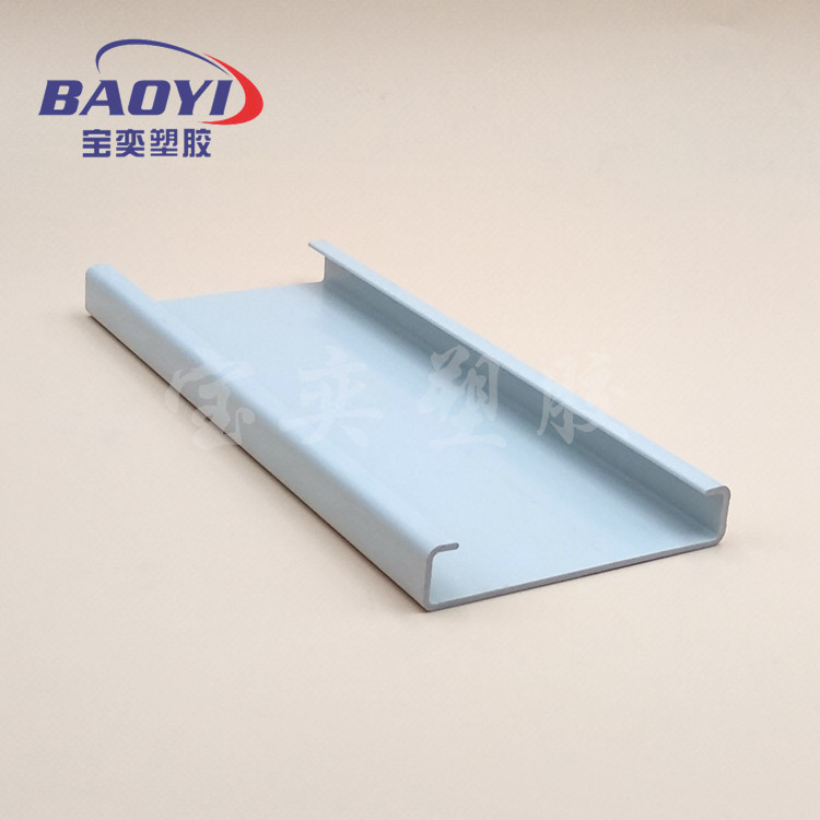 SOURCE Factory PVC plastic extrusion profile ABS plastic profile two-color soft and hard co-extrusion pvc plastic profile