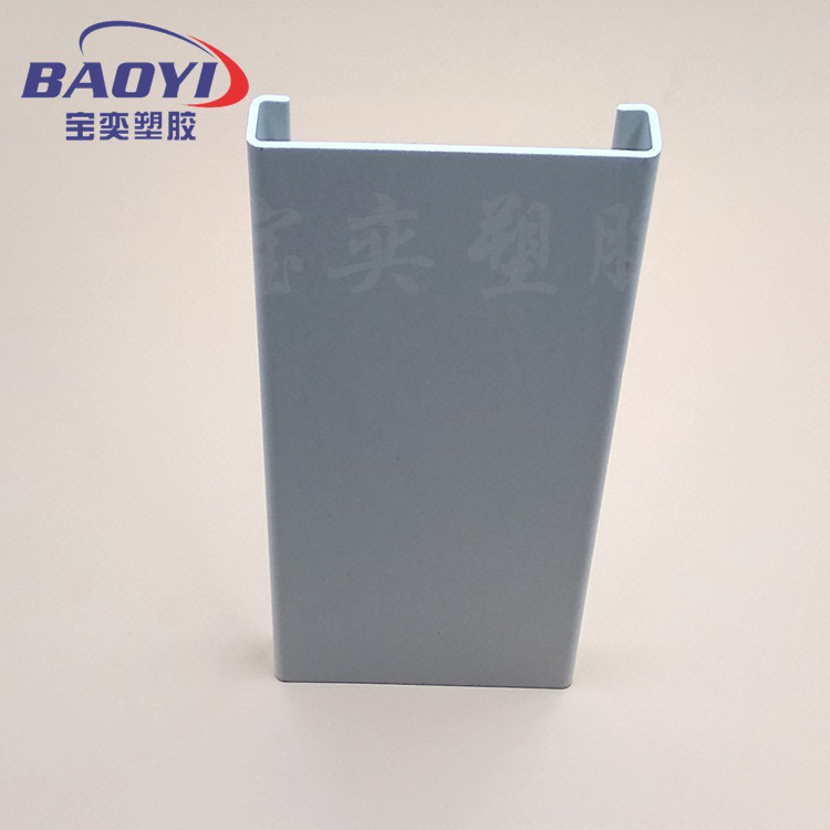 SOURCE Factory PVC plastic extrusion profile ABS plastic profile two-color soft and hard co-extrusion pvc plastic profile