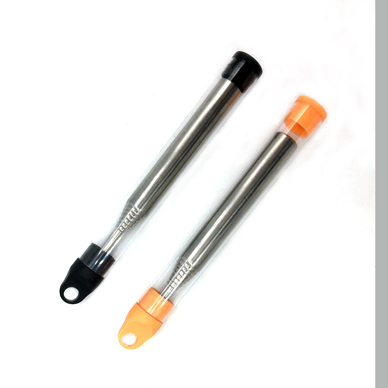Stainless steel blowing tube blowing fire barrel Pocket Bell camping fire tool retractable blowing Rod