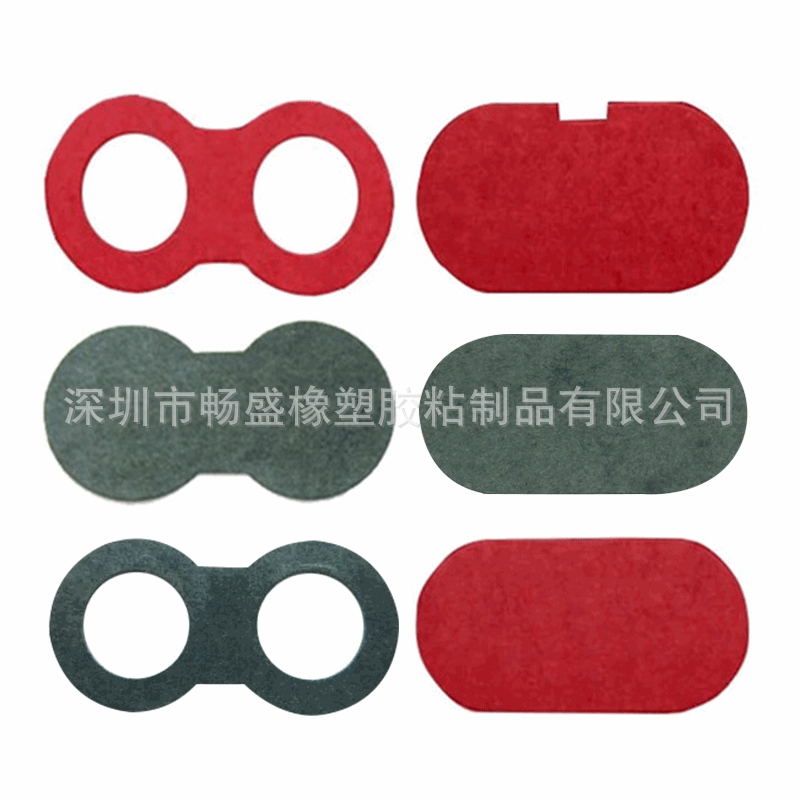 Shenzhen factory in stock direct sales 18650 gasket green silk paper 2-piece solid hollow self-adhesive environmental protection insulation gasket