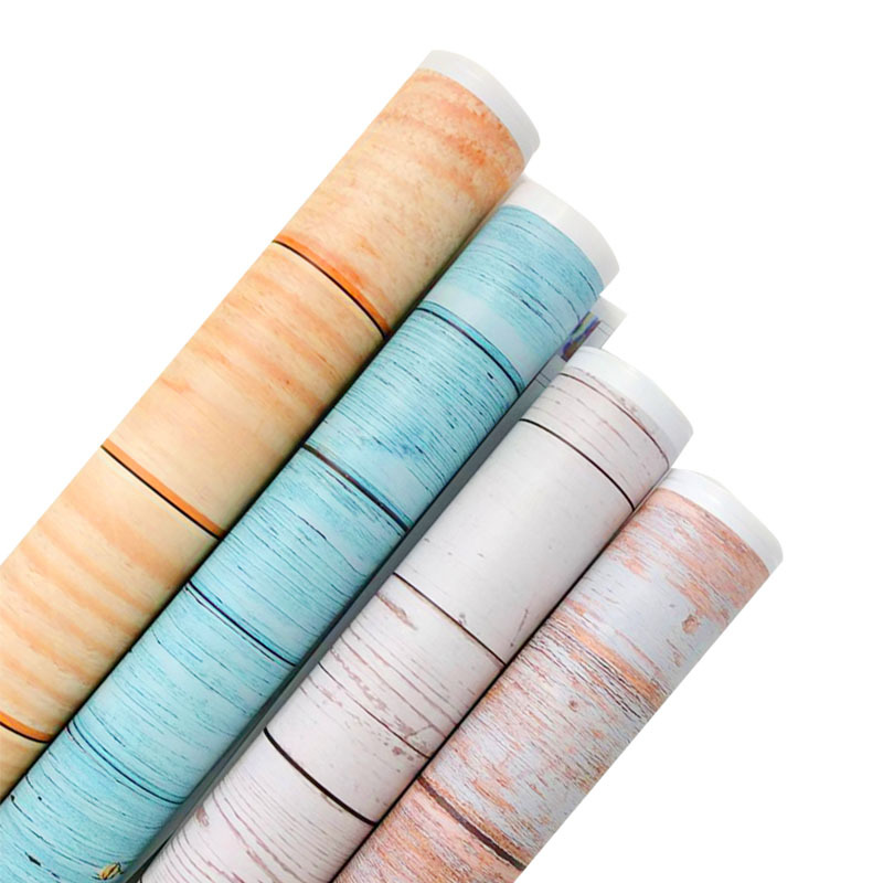 INS Double-sided Background Paper Photography Wood Grain Marble Photography Props Cement Cracking Wall Pattern Photography Props Background Board