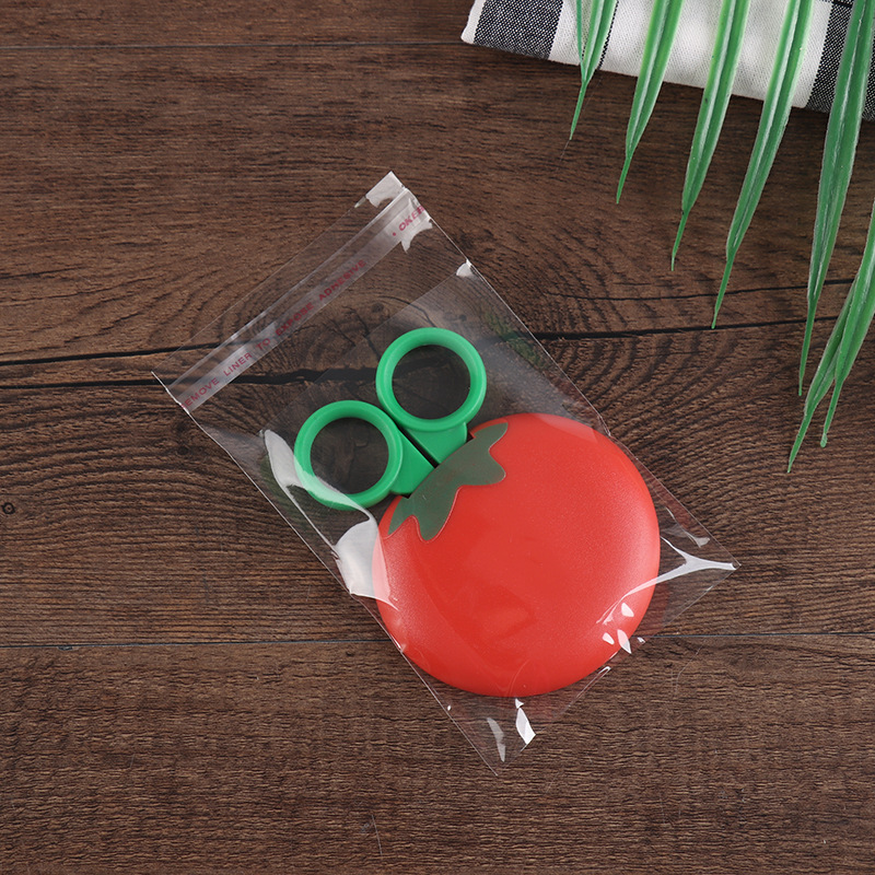 Factory processing transparent opp bag clothing packaging plastic bag self-adhesive bag