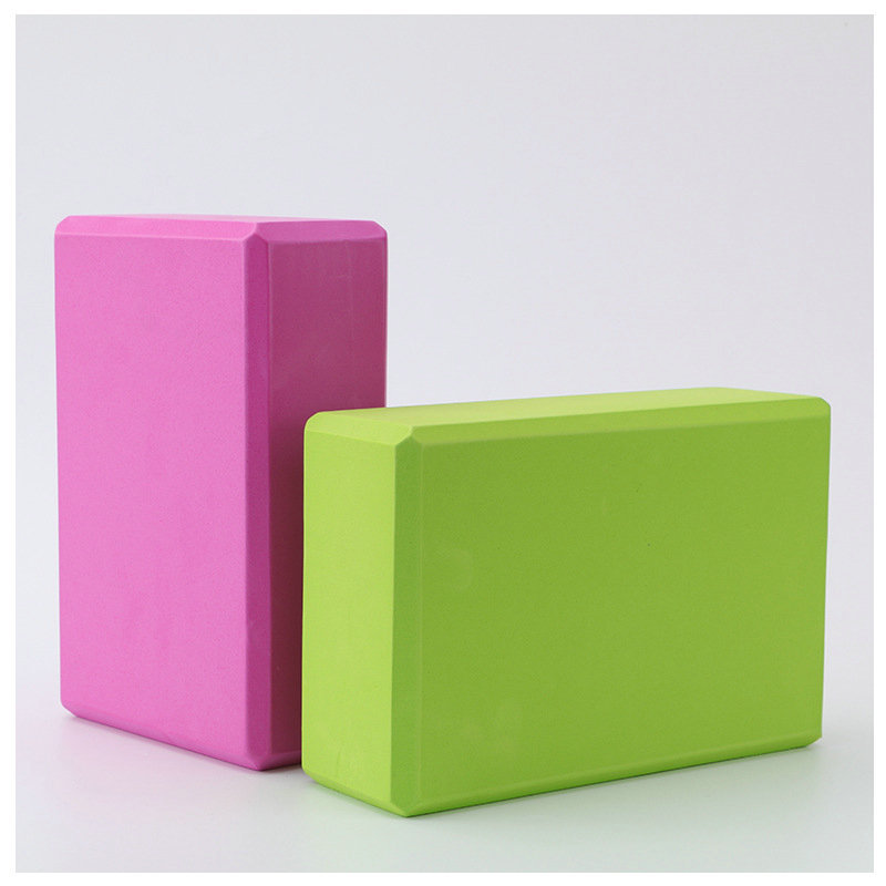 EVA yoga brick factory direct children's fitness dance brick stone river brick 120g monochrome high density wholesale