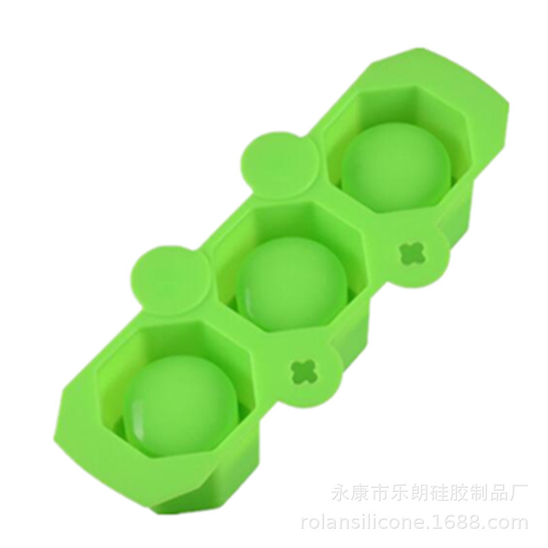 Cross-Border Special 3-Link Silicone Succulent Pot Mold Silicone Flower Pot Mold for Flower Pot Shape
