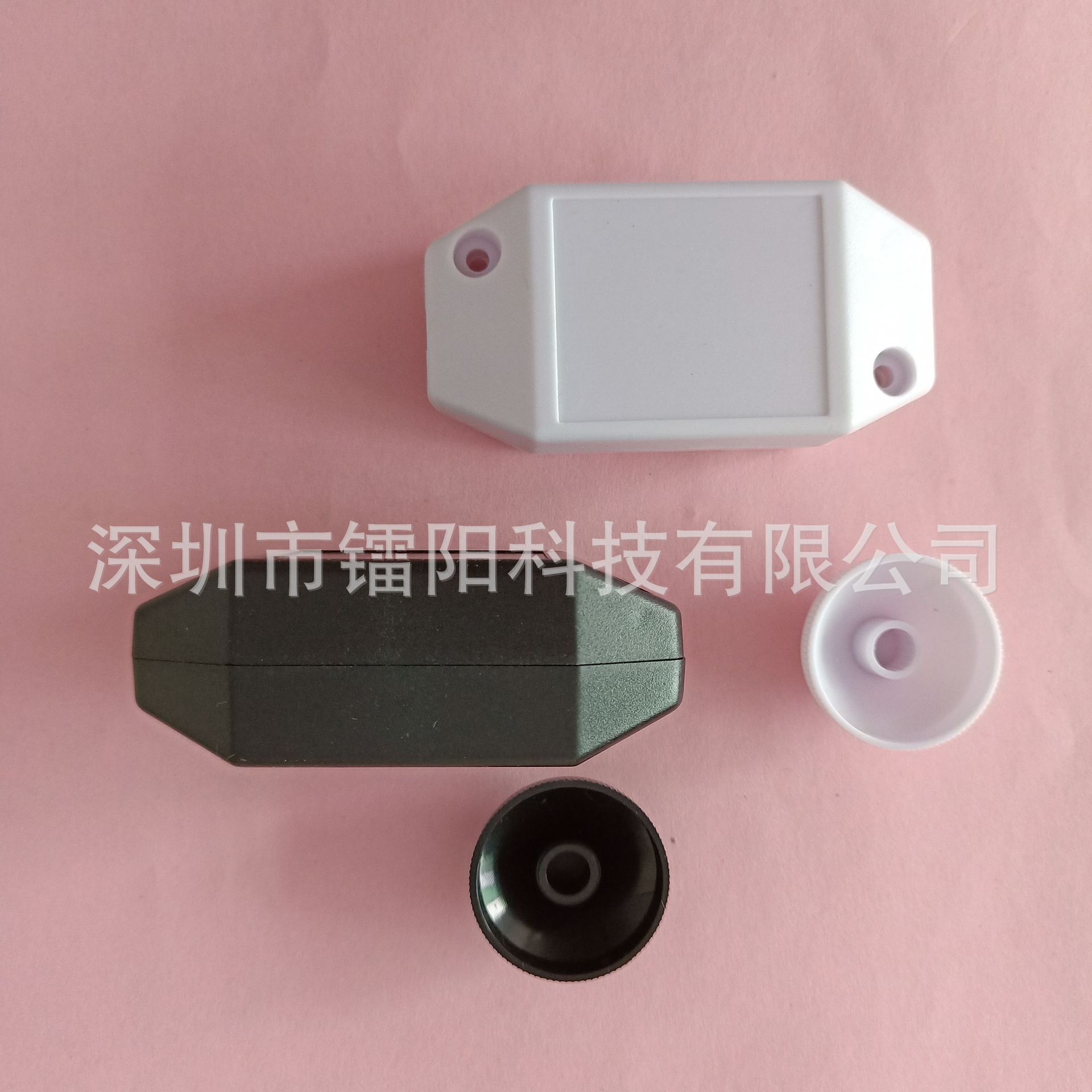 led online manual knob dimmer shell black and white wired knob controller plastic color mixing switch box