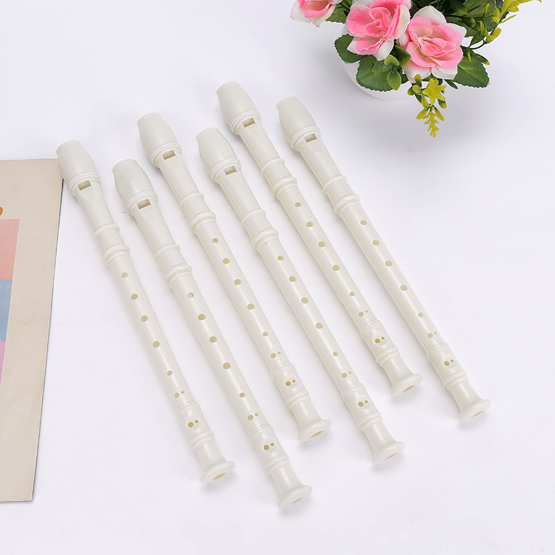 Two-dollar store PVC eight-hole clarinet treble straight flute children clarinet student musical instrument beginner 8-hole flute wholesale