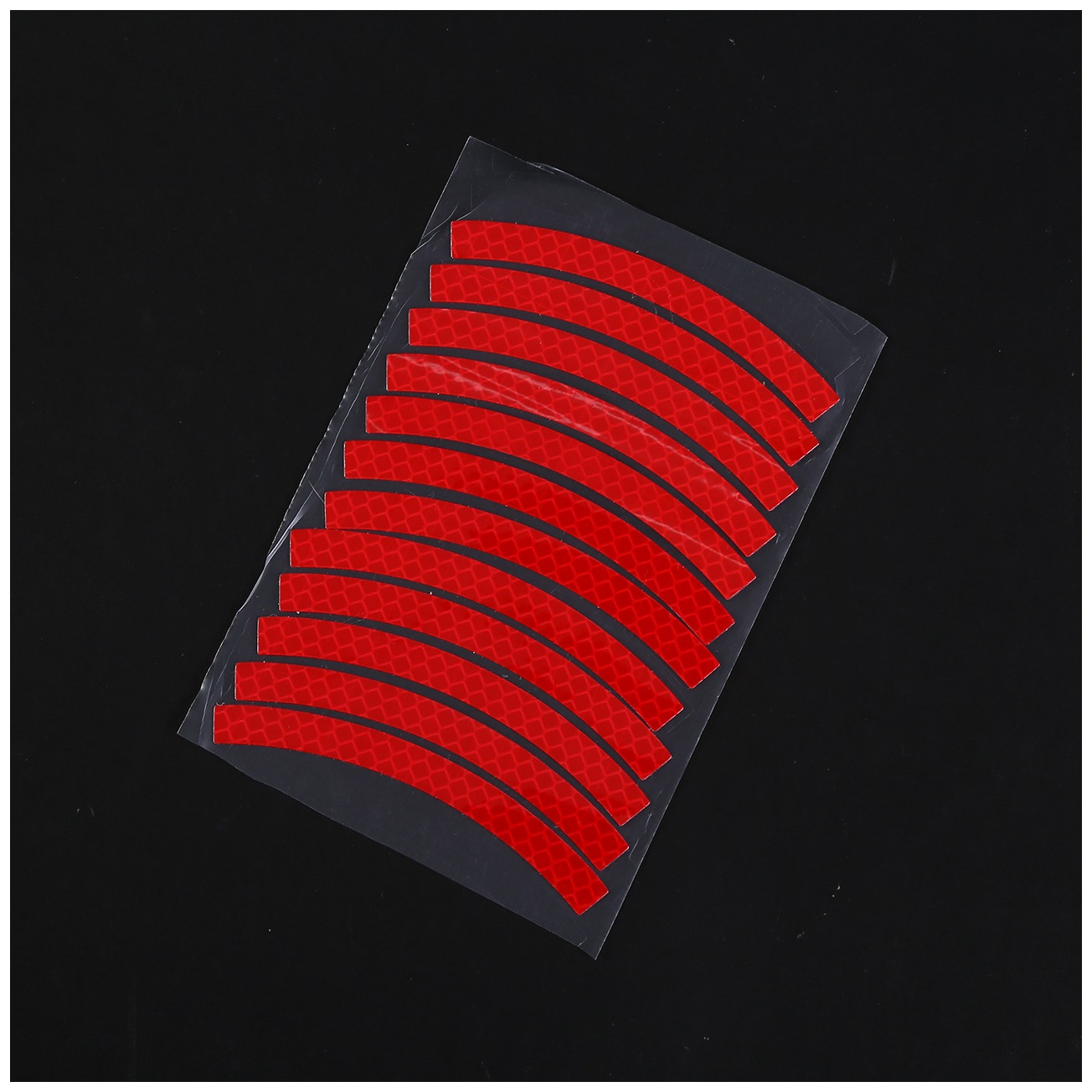 Flexible Children's Balance Sliding Car Reflective Sticker Tire Decoration Sticker Bicycle Luminous Travel Wheel Eyebrow Reflective Sticker