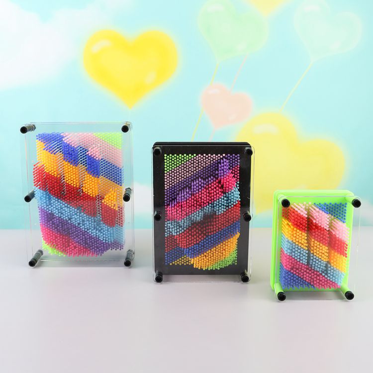 цветная и изменяемая игольчатая живопись, отпечаток руки, 3D модель руки, трехмерное клонирование, креативные подарки, новинка, практическое кросс-бордерное предложение