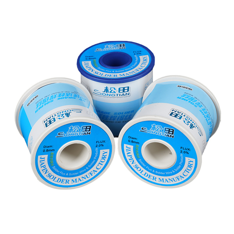 Factory Direct Sales Solder Wire Leaded Tin Wire Tin Wire 0.8 Sn45/Pb55 Low Temperature Tin Wire Wholesale Manufacturer Full