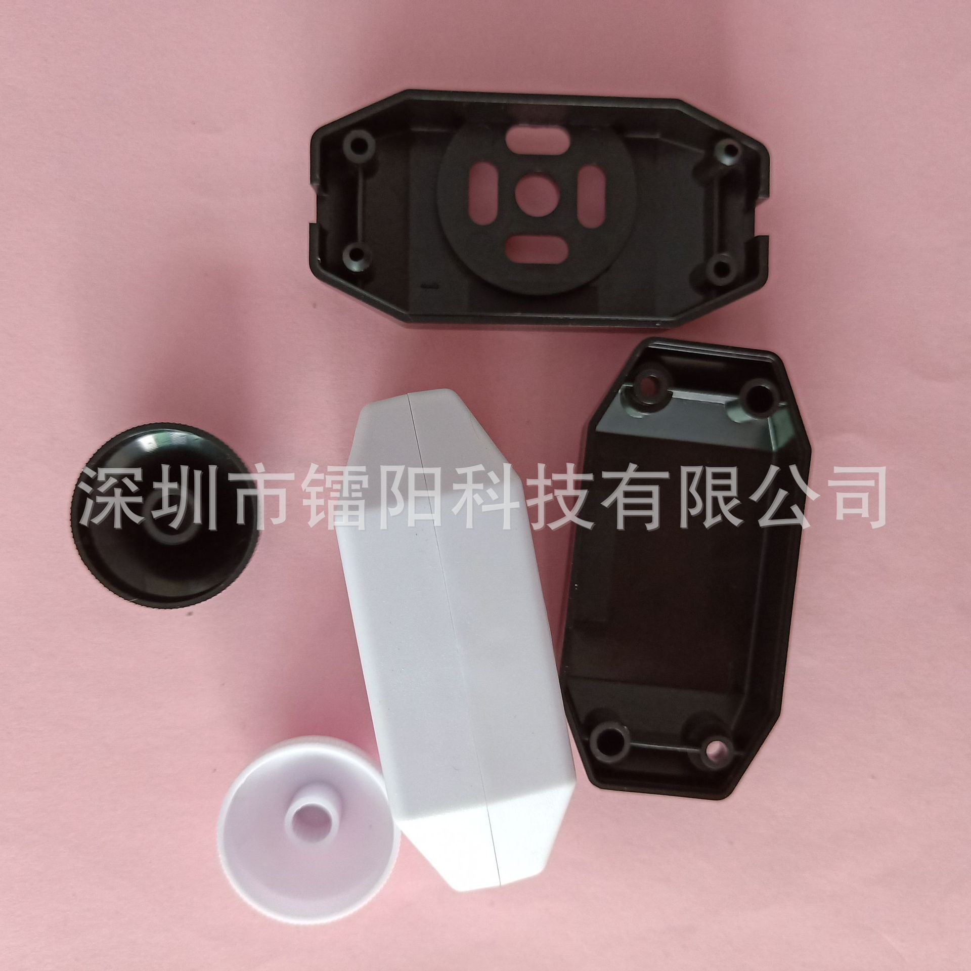 led online manual knob dimmer shell black and white wired knob controller plastic color mixing switch box