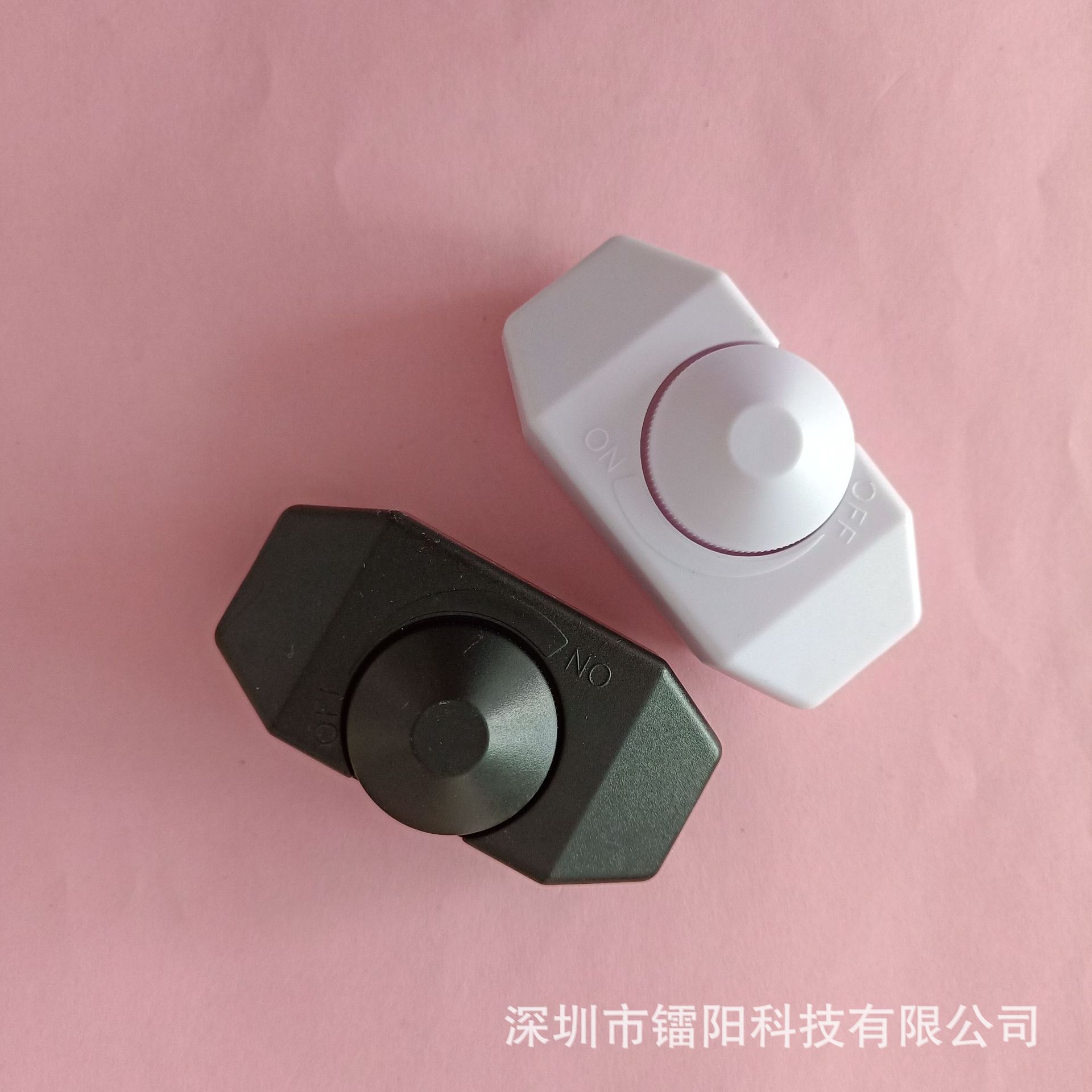 Корпус для ручного диммера LED, черно-белый проводной контроллер, пластиковый переключатель