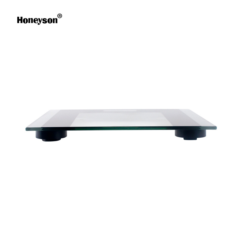 Honeyson factory wholesale bathroom electronic scale weighing scale HS-198 tempered glass Star hotel 150KG