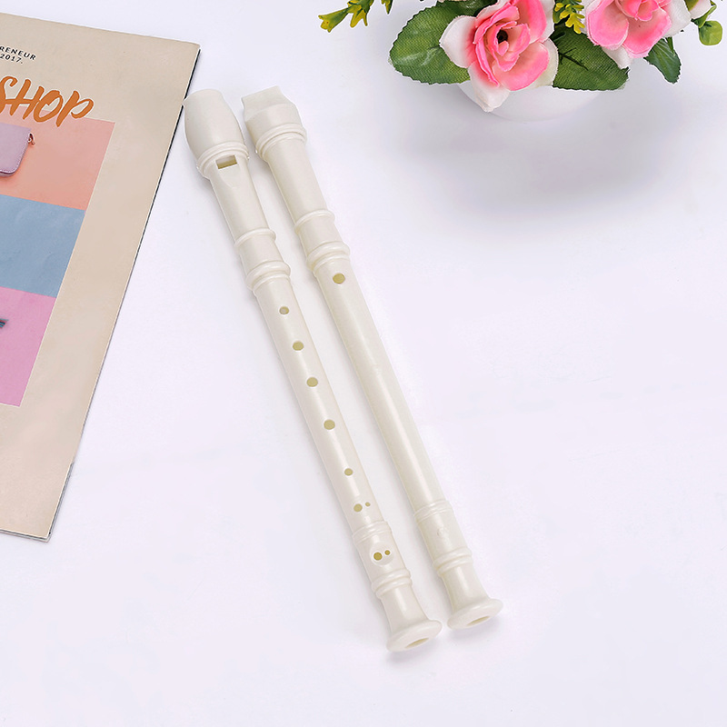 Two-dollar store PVC eight-hole clarinet treble straight flute children clarinet student musical instrument beginner 8-hole flute wholesale