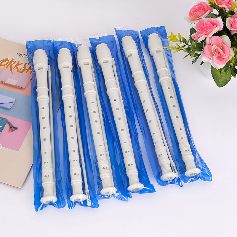 Two-dollar store PVC eight-hole clarinet treble straight flute children clarinet student musical instrument beginner 8-hole flute wholesale