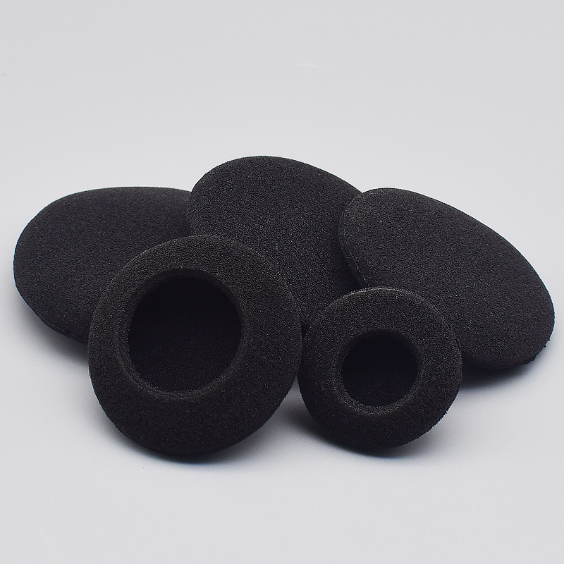Cross-border supply 3.5cm 4.5cm 5/6cm ear-hanging round thickened earphone plug cover ear cotton cover large sponge cover