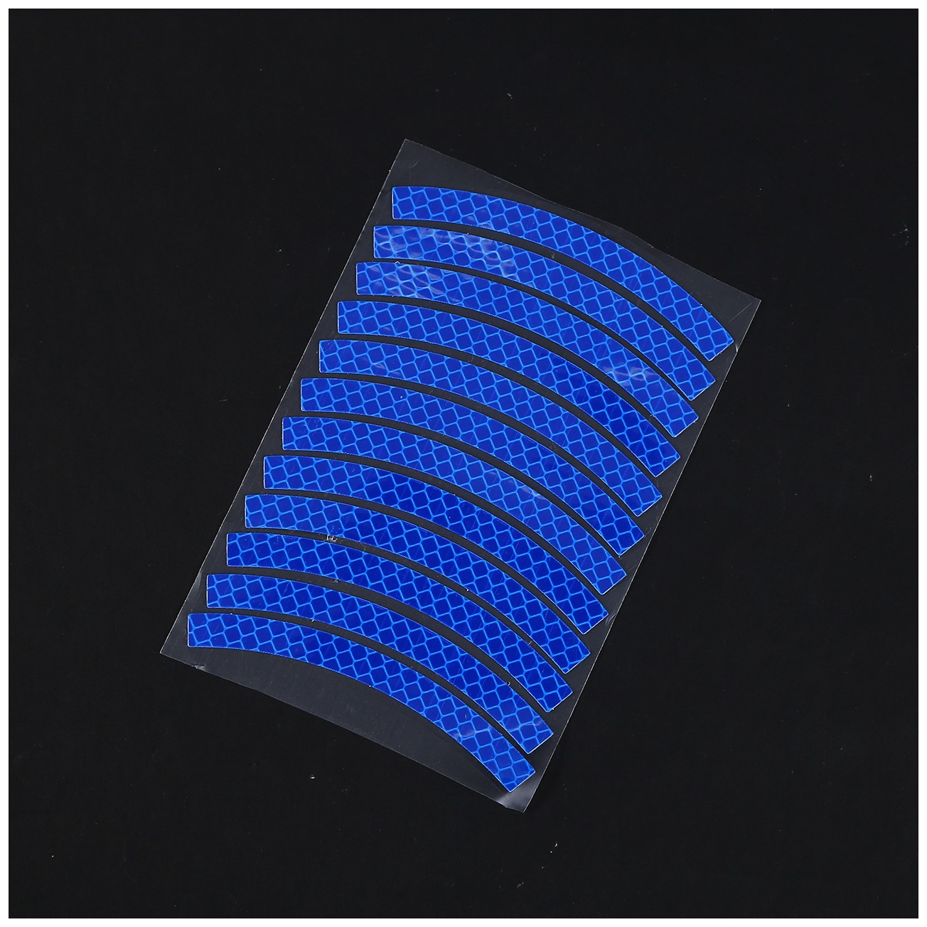 Flexible Children's Balance Sliding Car Reflective Sticker Tire Decoration Sticker Bicycle Luminous Travel Wheel Eyebrow Reflective Sticker