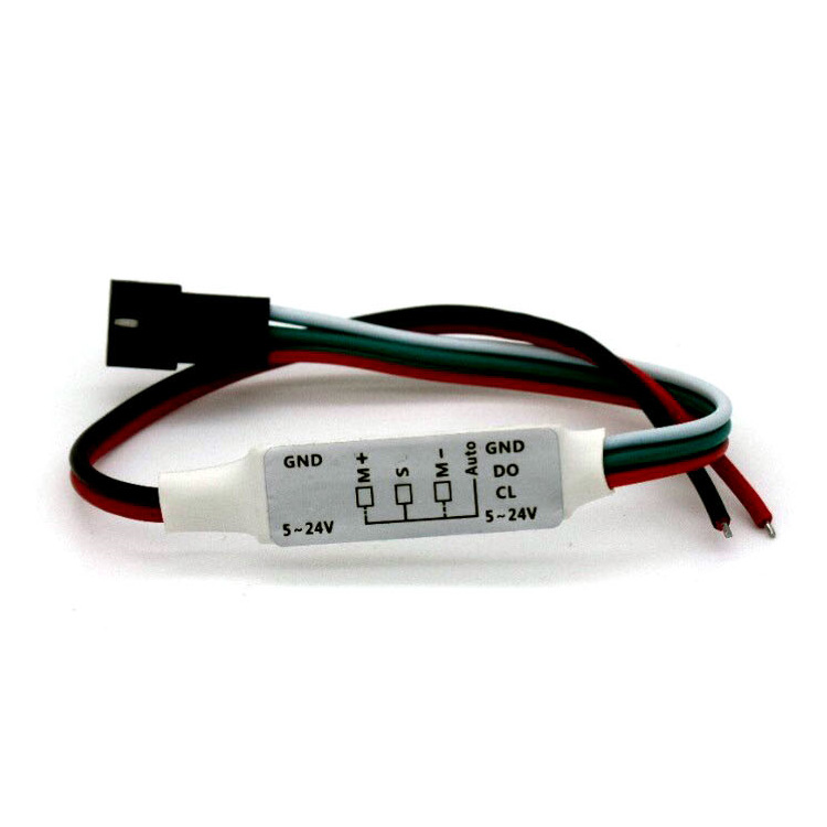 Full-Color Magic color Mini 3-key PCBA /2811,1903 2812 game machine E-sports computer chassis fan light