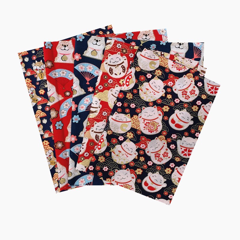 15#-28# and wind gilding diy handmade patchwork group plain cloth cotton small floral hand cotton cloth