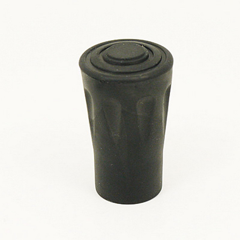 Outdoor Trekking Pole Tip Cover Crutch Cane Accessories Non-Slip Protective Cover Round Plastic Trekking Pole Foot Cover