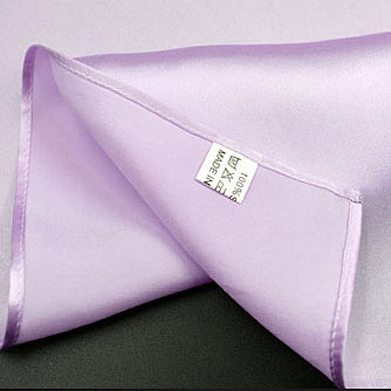 Factory Direct supply silk handkerchief suit pocket towel 100 mulberry silk small handkerchief multi-color optional