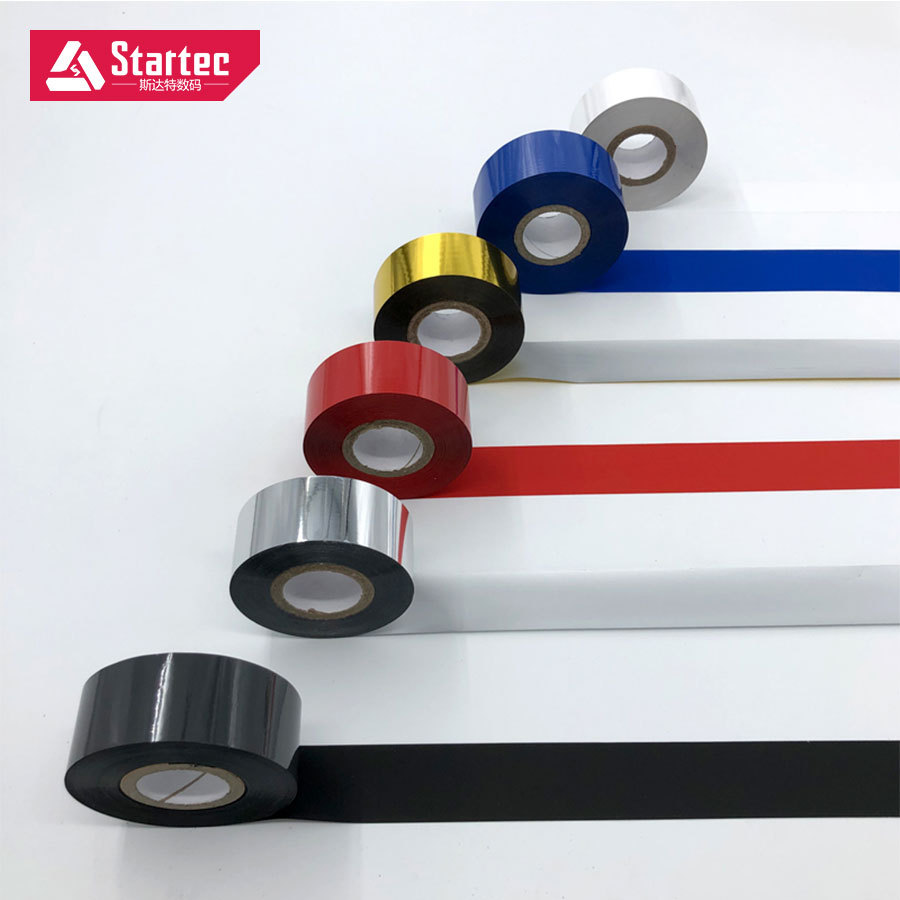 Factory spot color date coding ribbon FC1 FC2 FC3 SCF900 LC1/2/3 coding machine ribbon