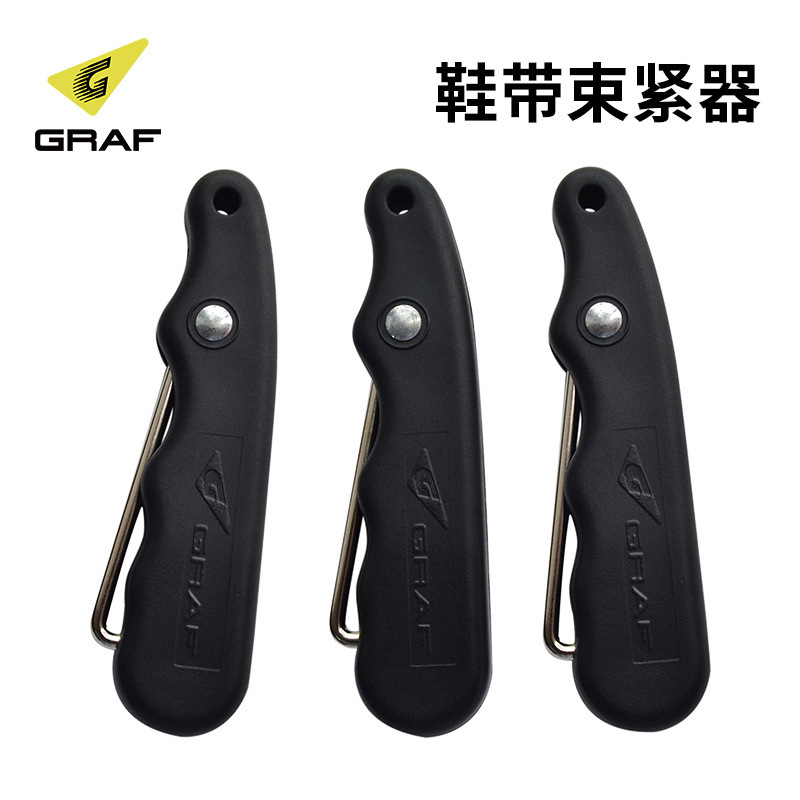 Швейцарский GRAF затягиватель для хоккейных коньков, складной ремень с крючком, затягивающий шнурки с аксессуарами для хоккейных коньков